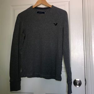 Boys American Eagle grey long sleeved thermal
